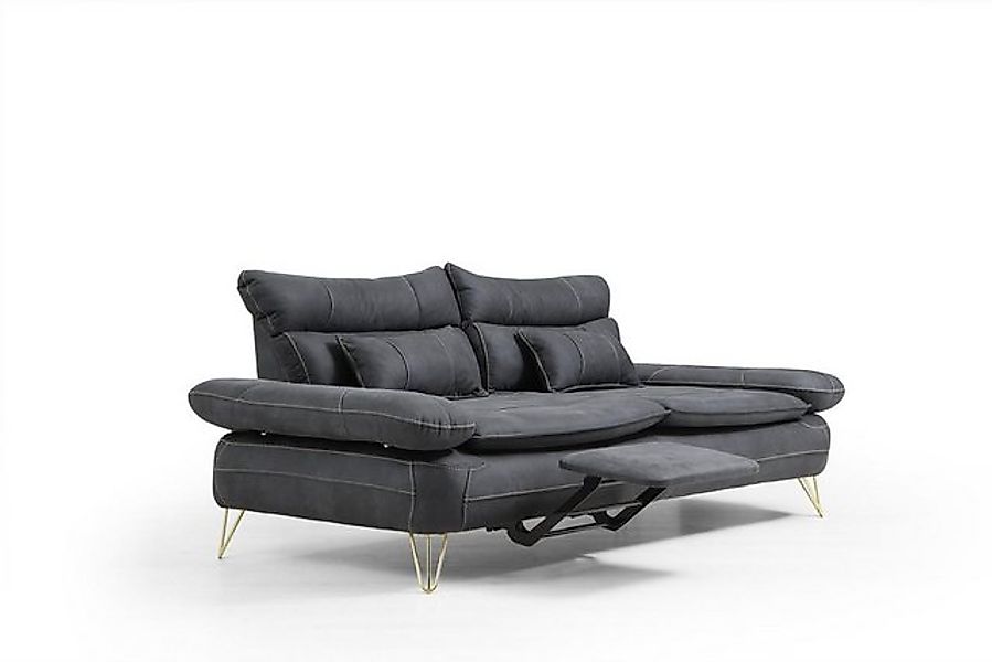 Xlmoebel Sofa Dreisitzer Sofa Polstermöbel Stoffcouch Designer-Sofa Einrich günstig online kaufen