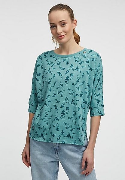 Ragwear Langarmshirt SHIMONA PRINT mit Allover Druck, hinten etwas länger a günstig online kaufen