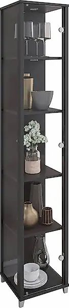 fif möbel Vitrine »OPTIMA«, Standvitrine, Vitrinenschrank, Glasvitrine, Sam günstig online kaufen