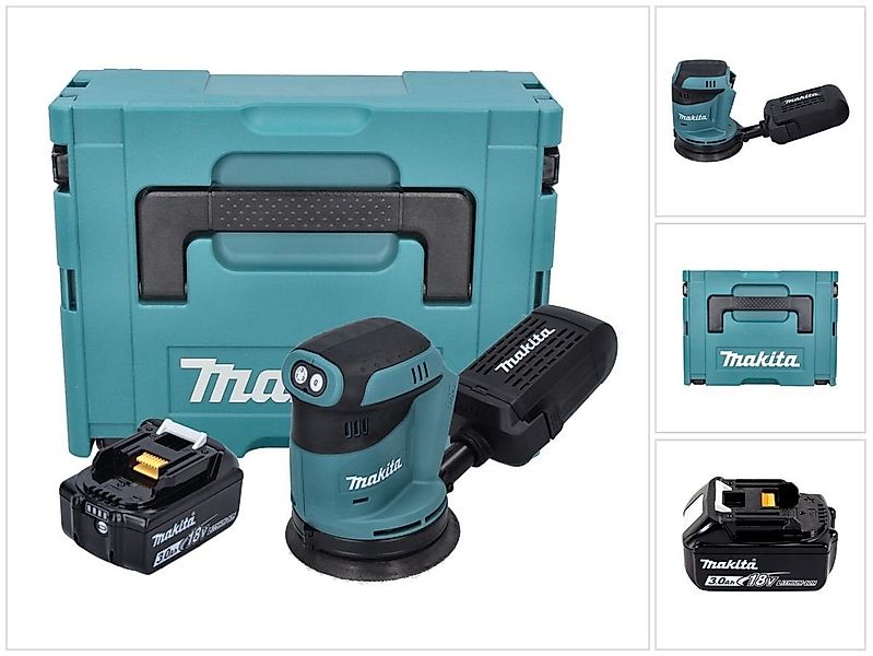 Makita Exzenterschleifer DBO 180 F1J Akku günstig online kaufen