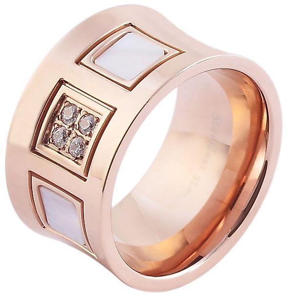 AKZENT Fingerring Rosalia Rosalia, goldfarbig, langlebig, Damen Ring günstig online kaufen