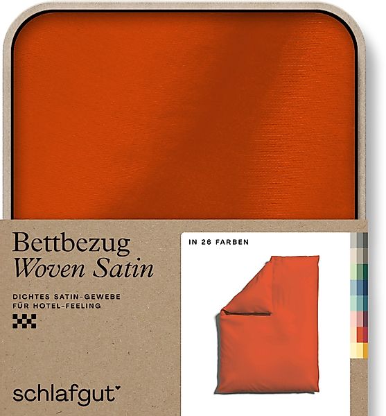 Schlafgut Bettbezug Woven Satin, (1 St), günstig online kaufen