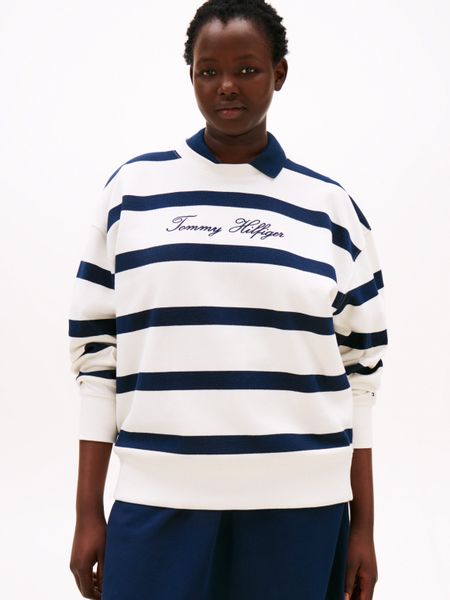 Tommy Hilfiger Curve Sweatshirt CRV SCRIPT günstig online kaufen