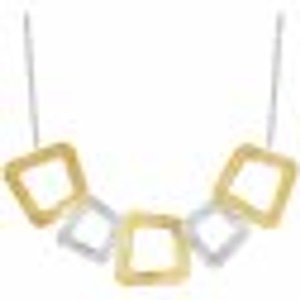 Kette 925/- Sterling Silber rhodiniert/vergoldet 43 cm günstig online kaufen