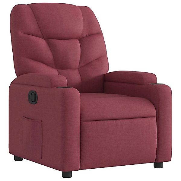 vidaXL Relaxsessel Weinrot Stoff 372444 günstig online kaufen