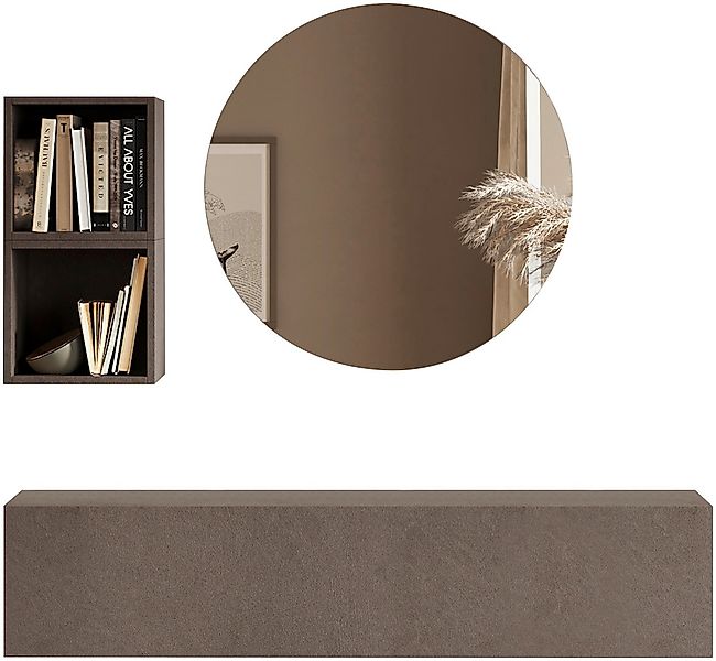 INOSIGN Garderoben-Set "INFINITY, 3tlg. Breite 138 cm, Höhe variabel, moder günstig online kaufen