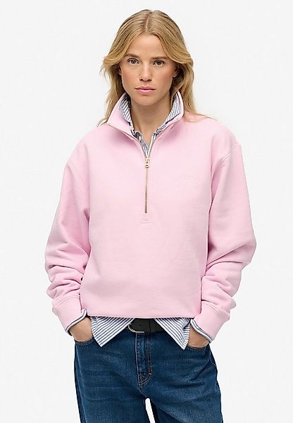 Superdry Sweatshirt ESSENTIAL LOGO EMB HALF ZIP günstig online kaufen