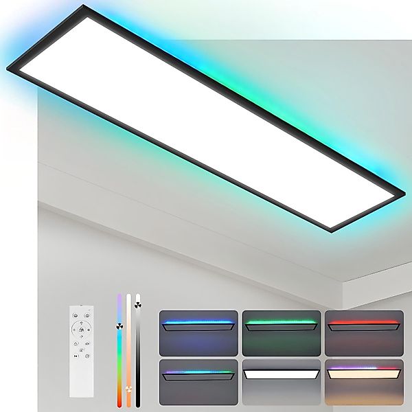 Nettlife LED Panel Deckenleuchte Dimmbar RGB günstig online kaufen