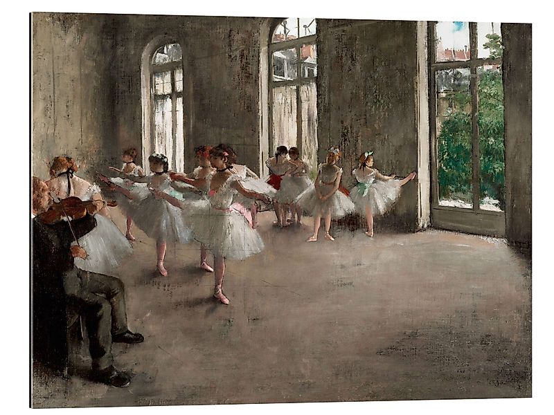 Posterlounge Wandbild Die Probe, Edgar Degas, günstig online kaufen