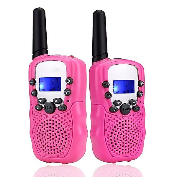 RWEUOQ Walkie Talkie Tragbares Kinder-Walkie-Talkie, mit LCD-Bildschirm, (S günstig online kaufen