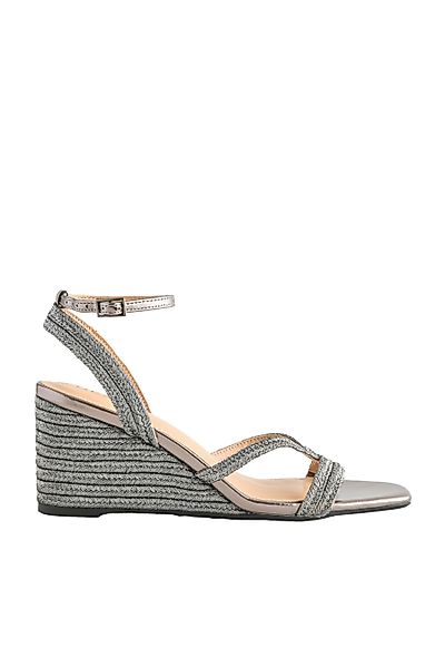 Next Forever Comfort® Riemchen-Espadrilles, Keilabsatz Keilsandalette günstig online kaufen