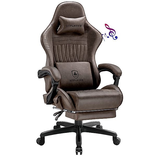 GTPLAYER Gaming-Stuhl ergonomischer Bürostuhl mit HIFI günstig online kaufen