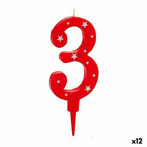 Kerze Nº 3 Geburtstag günstig online kaufen