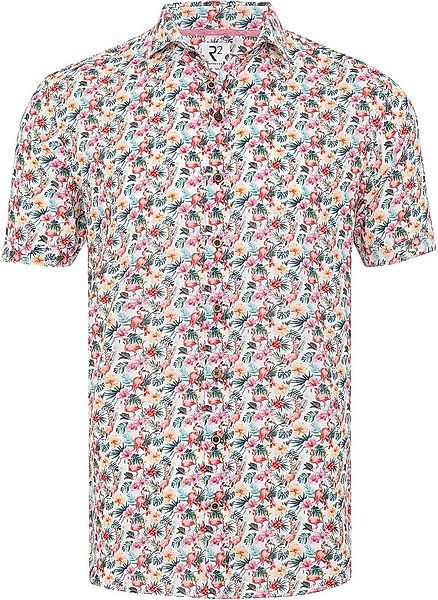 R2 Hemd Shortsleeve Print Flamingo - Größe 39 günstig online kaufen
