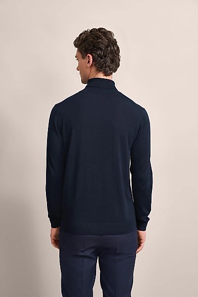 bugatti Rollkragenpullover aus 100 % Merinowolle günstig online kaufen