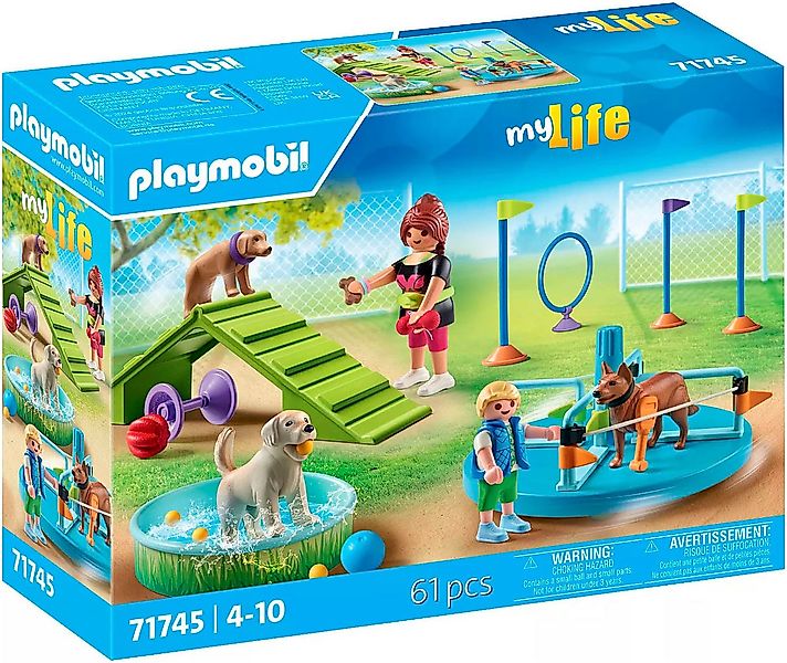 Playmobil® Hundespielplatz (71745), Playmobil My Life Konstruktions-Spielse günstig online kaufen