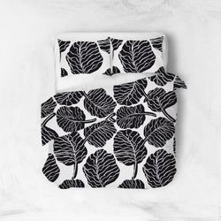 SENSE EIGHT Bettwäsche GIANT LEAVES, Mako-Satin, günstig online kaufen