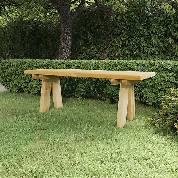 Vidaxl Gartenbank 110 Cm Massivholz Kiefer Imprägniert günstig online kaufen