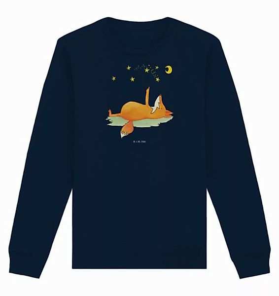 Mr. & Mrs. Panda Longpullover Größe M Fuchs Sterne - French Navy - Geschenk günstig online kaufen