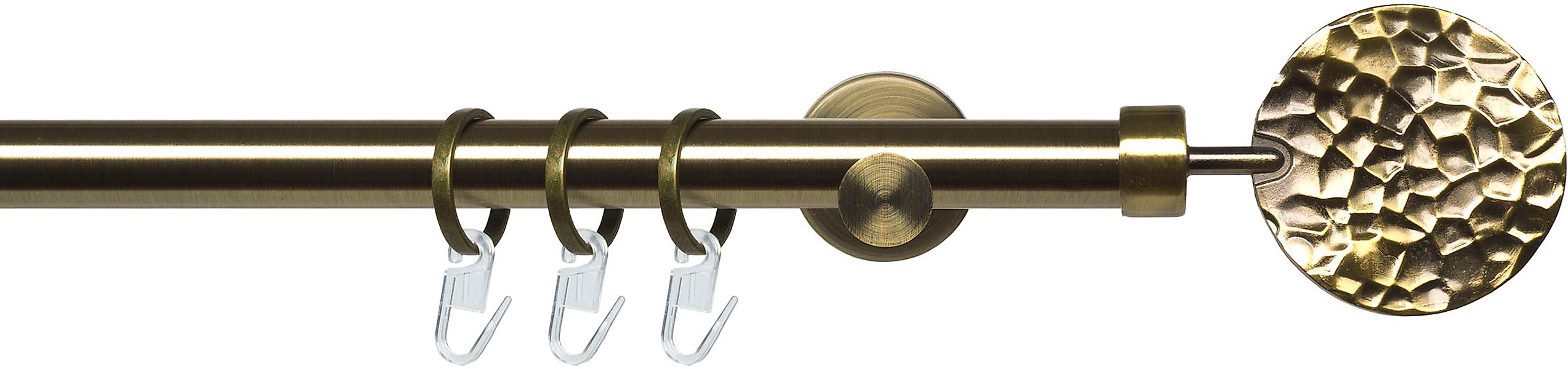 Liedeco Gardinenstange »Stilgarnitur 20 mm Blues Jimi« Ø 20 mm 1 läufig-läu günstig online kaufen