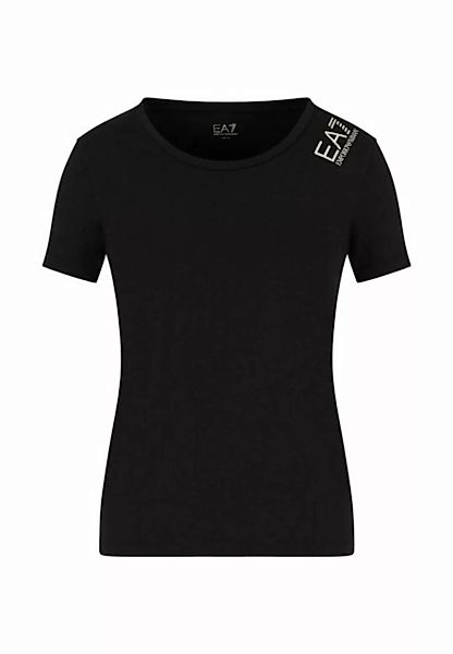 Emporio Armani T-Shirt Shirt Core Lady T-Shirt aus Baumwollstretch (1-tlg) günstig online kaufen