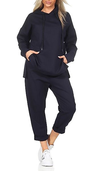 simaranda Jogginganzug Damen Jogginganzug 7036 36-42 Navy günstig online kaufen
