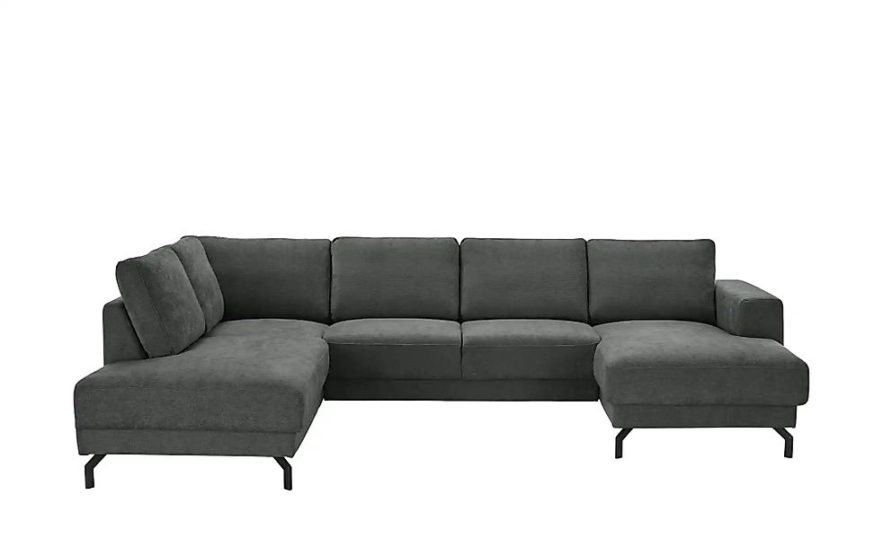 switch Wohnlandschaft  Brazil ¦ grau ¦ Maße (cm): B: 303 H: 78 T: 200.0 Pol günstig online kaufen