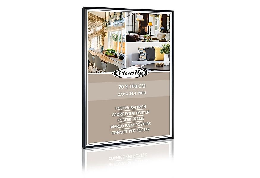 Close Up Bilderrahmen Posterrahmen 70 x 100 cm schwarz günstig online kaufen