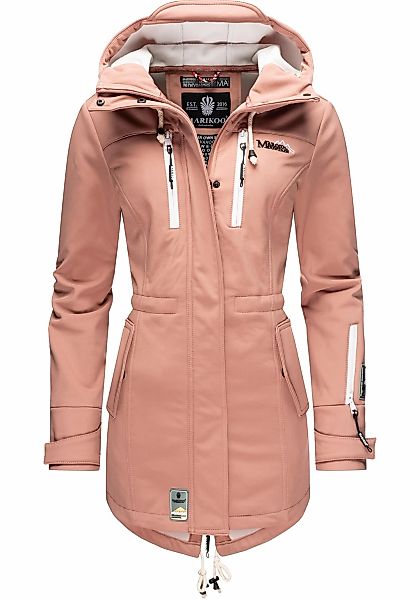 Marikoo Funktionsmantel "Zimtzicke" Softshell Parka mit Kapuze günstig online kaufen