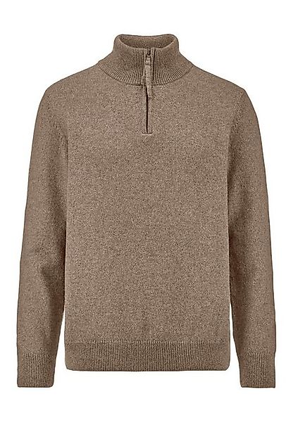 Hessnatur Strickpullover aus Bio-Merinowolle mit Bio-Baumwolle (1-tlg) günstig online kaufen