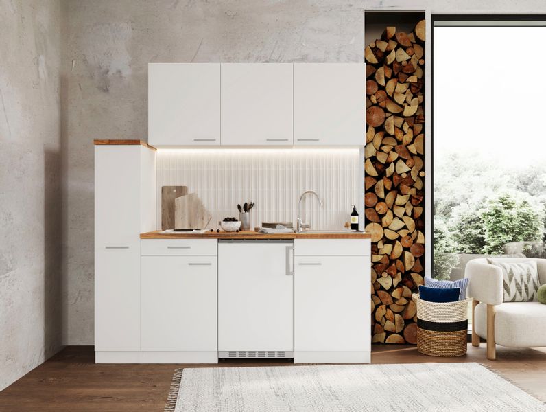 RESPEKTA Küche Luis, mit Duo Kochfeld, günstig online kaufen