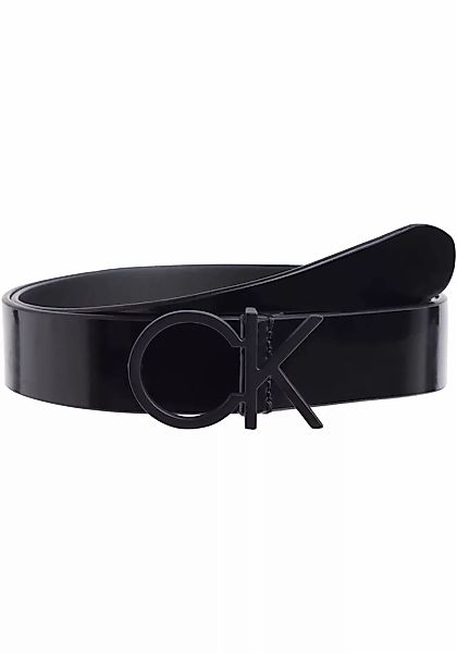 Calvin Klein Ledergürtel "CK LOGO BELT 3.0 SHINY", mit Logoschnalle günstig online kaufen