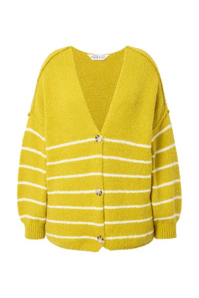 Studio Untold Strickjacke Strickjacke oversized Bretonstreifen günstig online kaufen