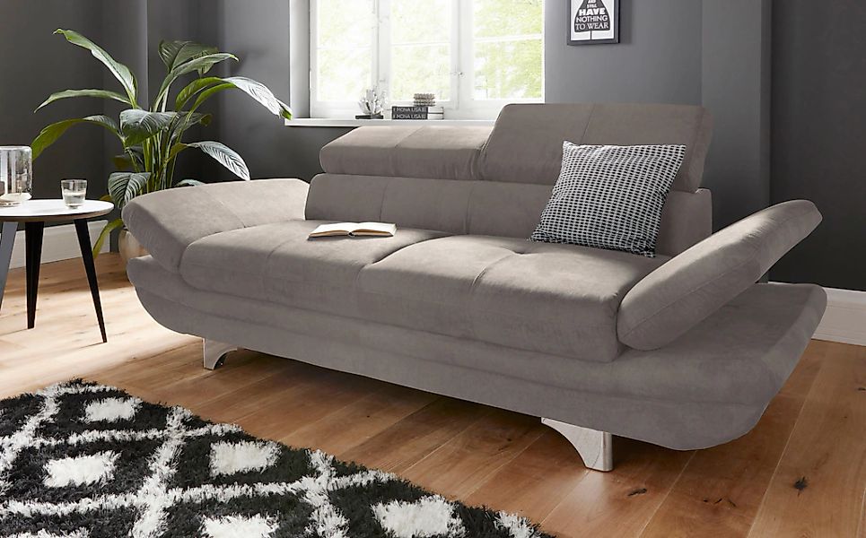 COTTA 2-Sitzer "Enterprise", Big-Sofa, mit Armteilverstellung & Kopfteilver günstig online kaufen