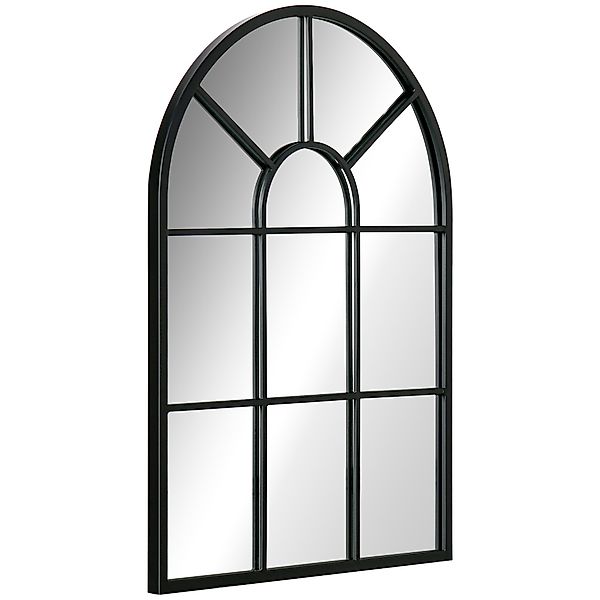 furnicato Spiegel Wandspiegel Flurspiegel Fenster-Design Metallrahmen günstig online kaufen