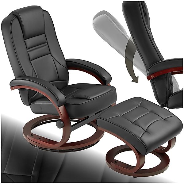 tectake Relaxsessel Fernsehsessel, mit Hocker günstig online kaufen