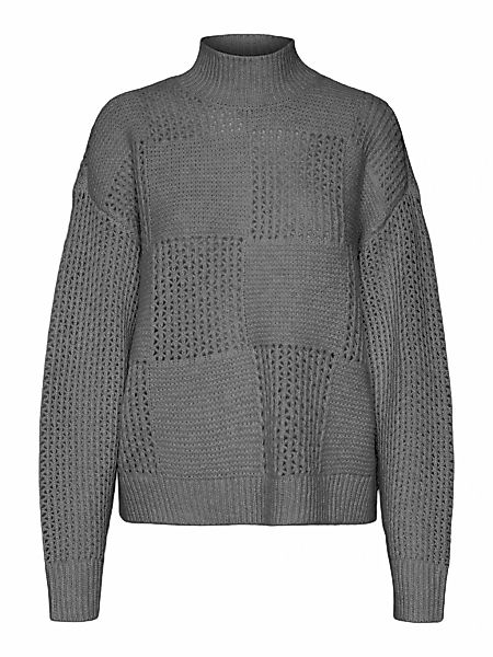 Vero Moda Strickpullover "VMMOON LS HIGHNECK PULLOVER GA BF" günstig online kaufen
