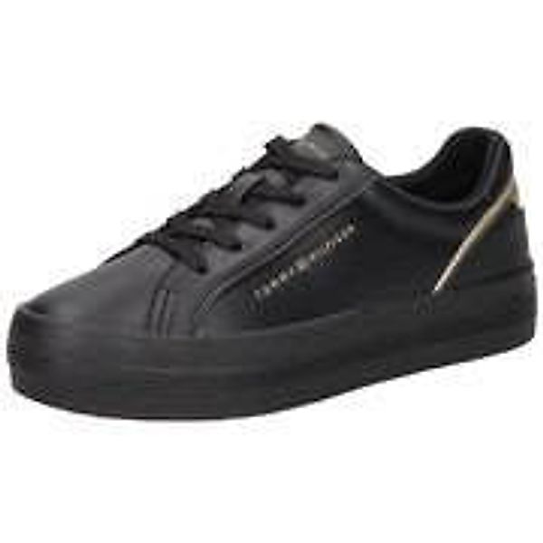 Tommy Hilfiger Vulc Foxing Sneaker Damen schwarz günstig online kaufen