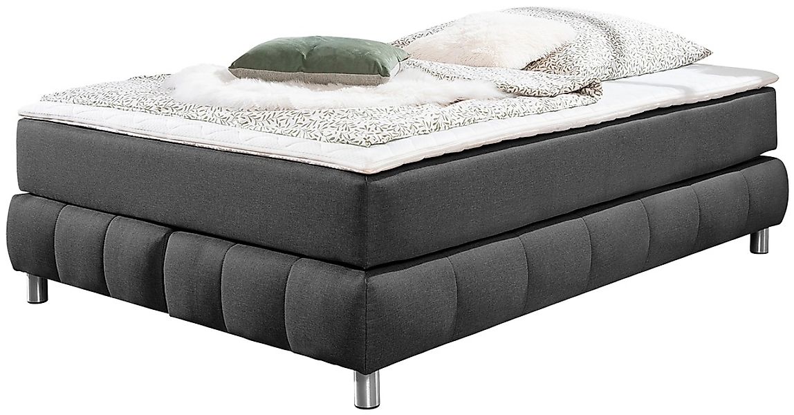 andas Boxspringbett »Salo« Ohne Kopfteil, inkl. Topper, auch in Überlänge 2 günstig online kaufen