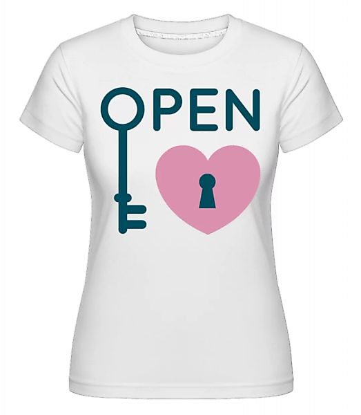 Open Heart · Shirtinator Frauen T-Shirt günstig online kaufen