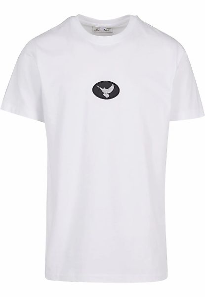 MisterTee Kurzarmshirt "MisterTee Herren Dove Patch Tee" 1 Stk. tlg. günstig online kaufen