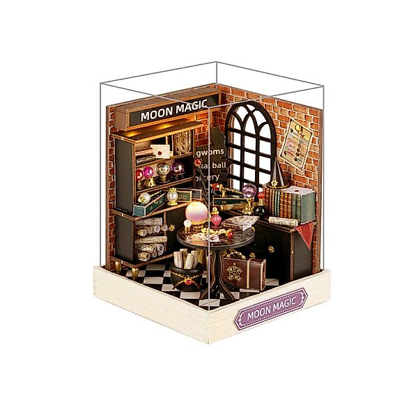 MODFU 3D-Puzzle Miniatur Haus Modellbau Bausatz günstig online kaufen