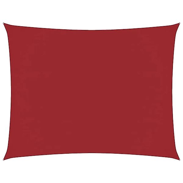 vidaXL Sonnensegel Oxford-Gewebe Rechteckig 6x8 m Rot 135663 günstig online kaufen