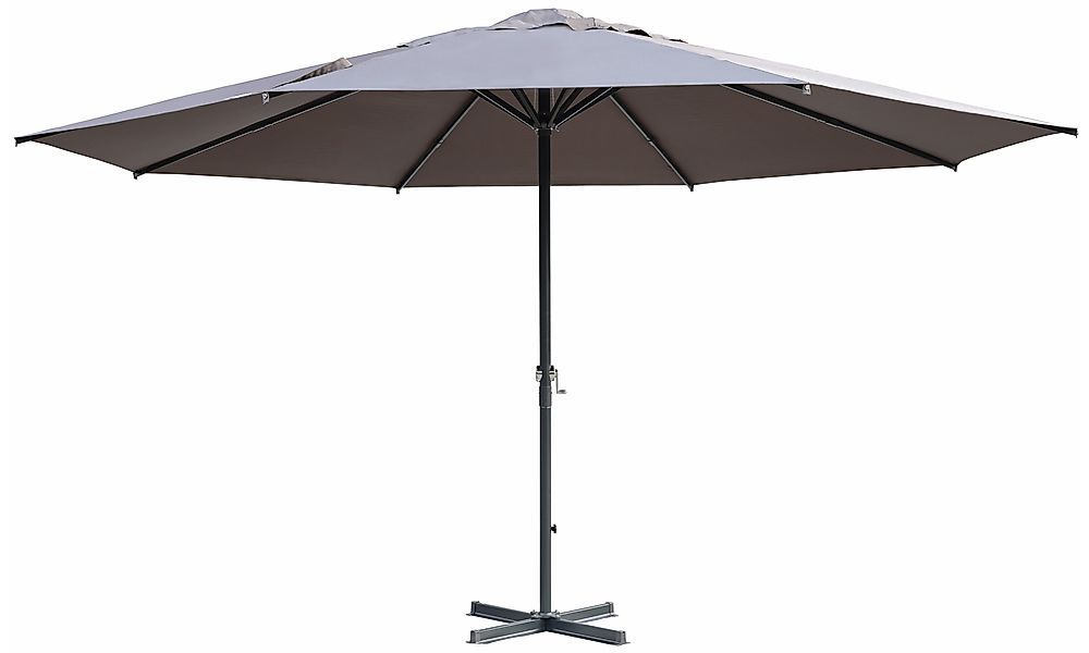 Gardissimo Marktschirm Sonnenschirm Kurbelschirm Gartenschirm anthr. günstig online kaufen