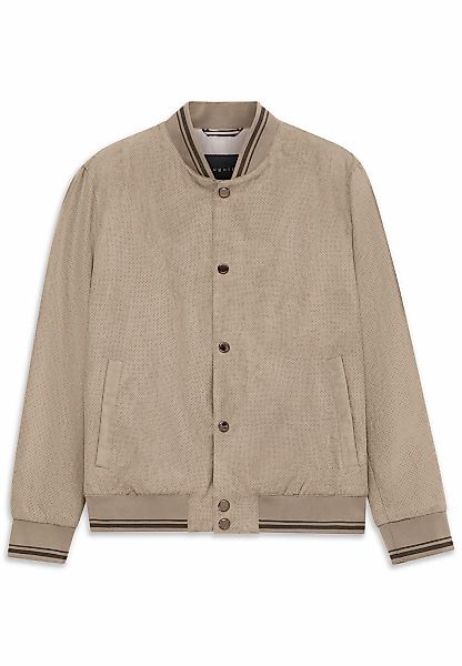 bugatti Collegejacke "Premium Suede" Regular Fit wasserabweisend günstig online kaufen