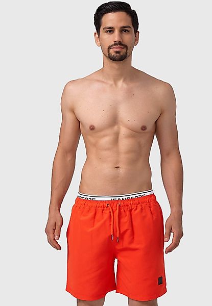 Indicode Badeshorts Herren Solomon Schwimmshorts Männer mit elastischem Bun günstig online kaufen
