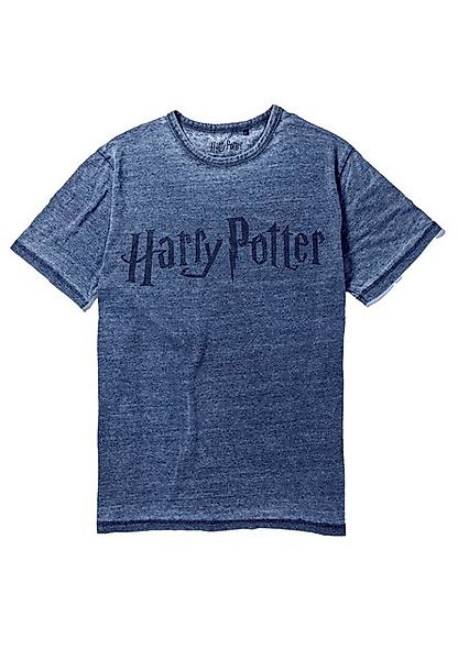 Recovered T-Shirt Harry Potter Classic Logo Blue (1-tlg) mit angesagtem Har günstig online kaufen