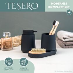 eluno Badaccessoire-Set TESERO 3tlg. Soft-Touch in günstig online kaufen