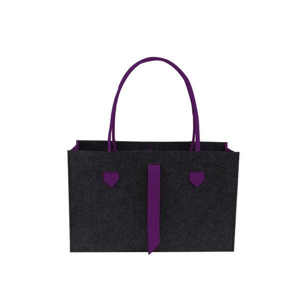 RAIKOU Einkaufsshopper Filztasche Zeitungskorb Kaminholztasche Spielzeugauf günstig online kaufen