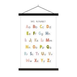 MuchoWow Poster Pädagogisch - Alphabet lernen günstig online kaufen